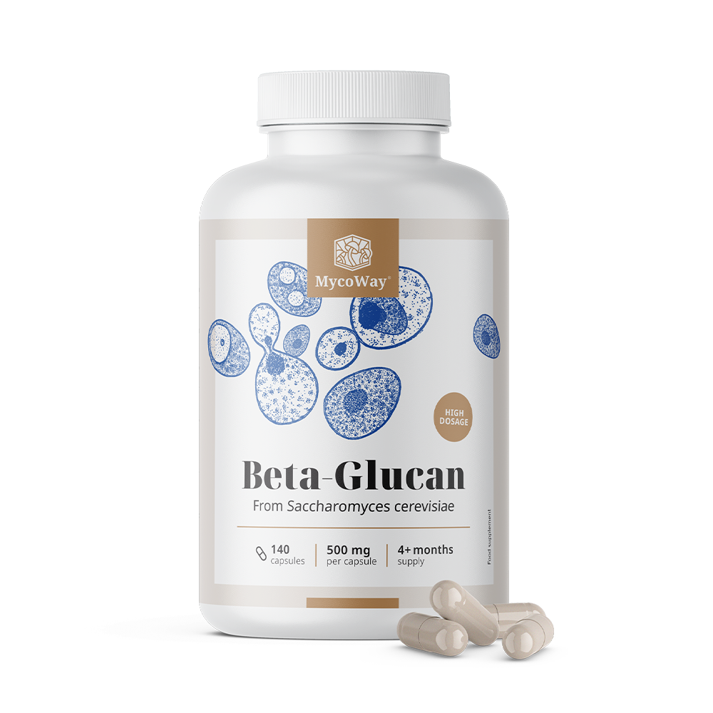 Beta glukan 500 mg.